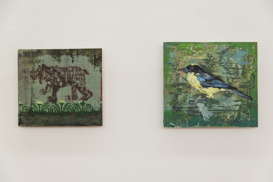 exhibition view  Isa De Leener