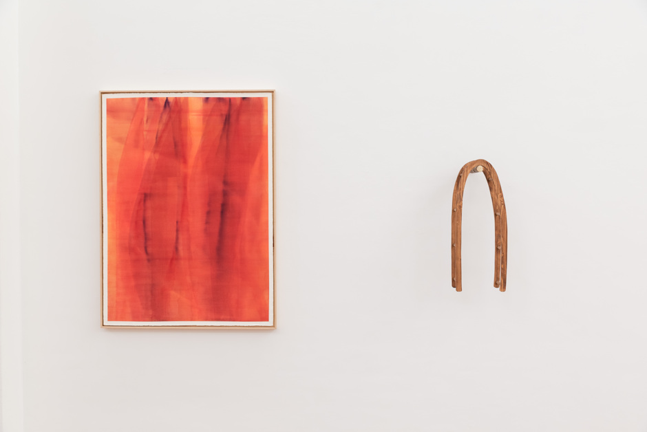 exhibition view Julien Saudubray and Maxim Frank